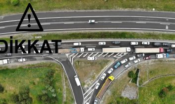 Otoyol çalışması nedeniyle Karabük- Gerede yolu trafiğe kapatıldı