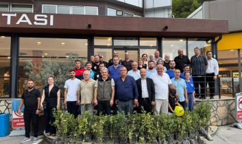 Kocaeli Belediyesi’nden Gevye’ye fidan desteği