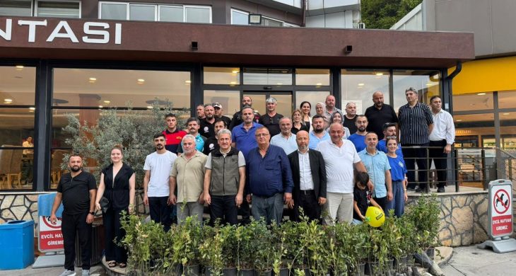 Kocaeli Belediyesi’nden Gevye’ye fidan desteği