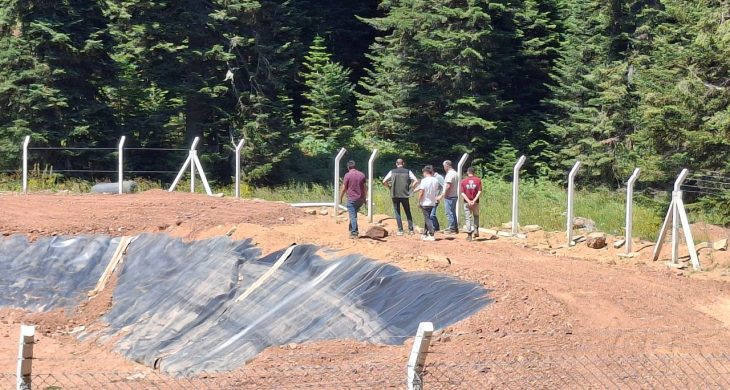 Zonguldak Orman Bölge Müdürlüğü, Kumluca’daki çalışmaları yerinde inceledi