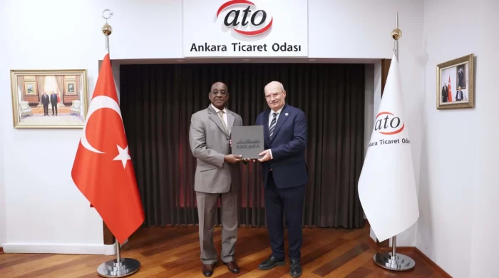 Gine Büyükelçisi Fofana, Ato Başkanı Baran’ı ziyaret etti