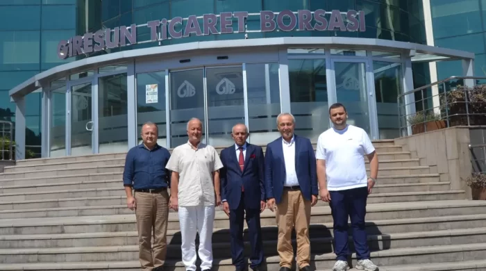 Giresun Ticaret Borsası Öner Hekim’i ağırladı