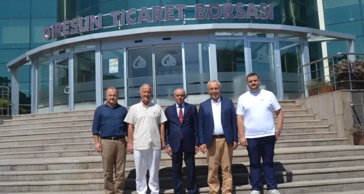 Giresun Ticaret Borsası Öner Hekim’i ağırladı