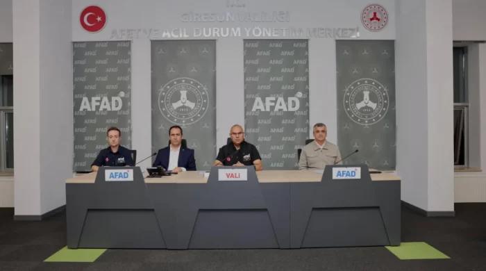 Giresun Valisi Koç’tan uyarı: “Zorunlu olmadıkça trafiğe çıkmayın”