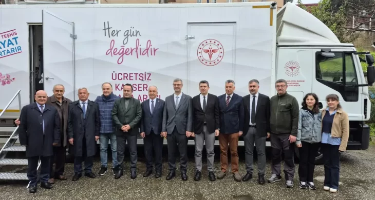 Giresun’a gezici kanser tarama aracı