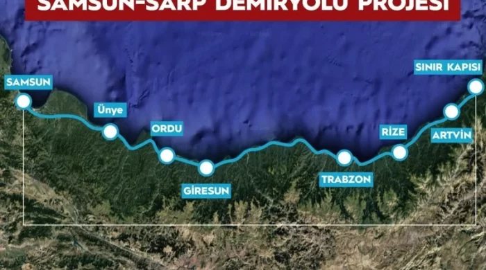 Giresun’a Tren Yolu projesi hayata geçiyor
