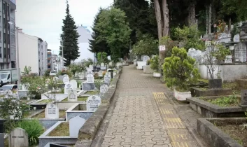 Giresun’da bayram boyunca mezarlıklar ziyaret edildi