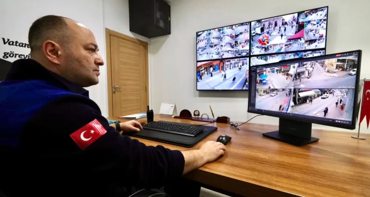 Giresun’da kent güvenliğine kameralı denetim