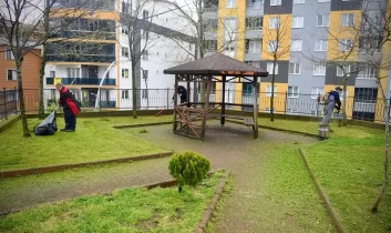 Giresun’da park ve bahçelere yaz bakımı