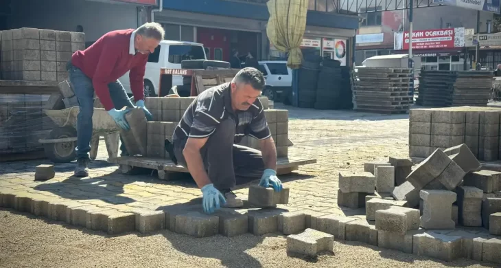 Giresun’da sokak ve caddeler düzenleniyor