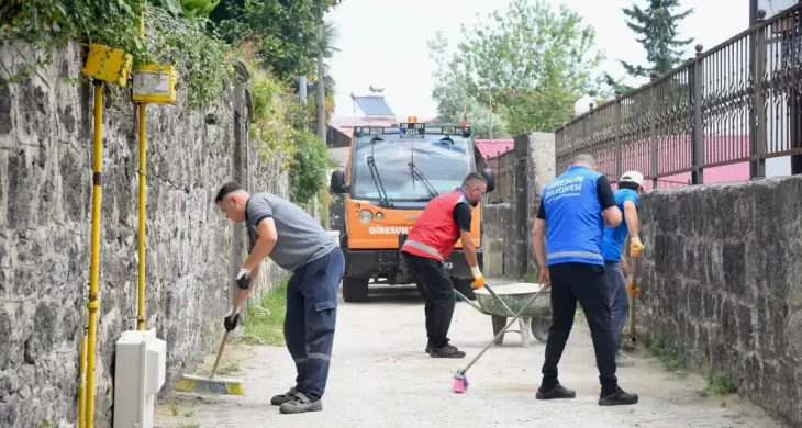Giresun’da yaşam kalitesi artırmak için ekipler seferber