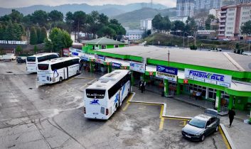 Giresun otobüs terminali yoğun bir yılı geride bıraktı