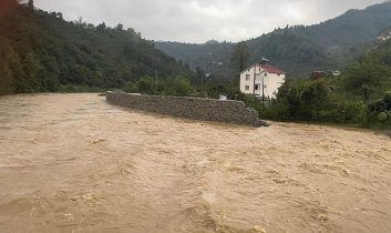 Giresun’da üç ilçe aşırı yağıştan etkilendi