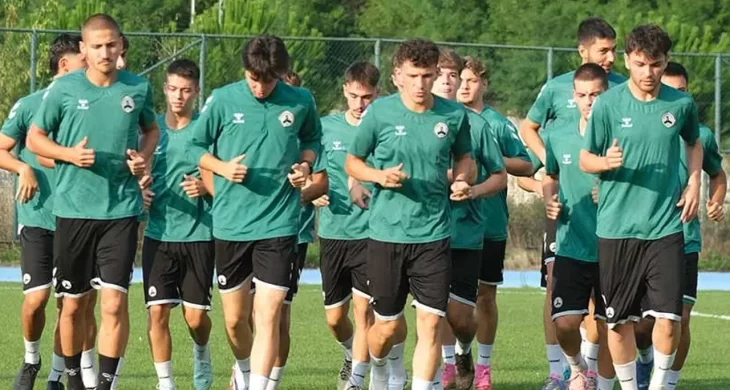 Giresunspor Orduspor maçına hazırlanıyor