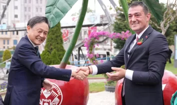 Giresun’un Japon Kardeş Şehri Sagae dostlu anıtı törenle açıldı