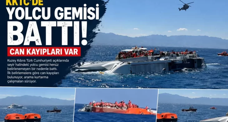 Girne gemi faciasında 7 kişi hayatını kaybetti: 23 kişi aranıyor