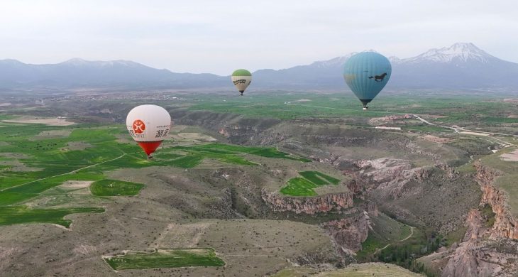 Gökyüzünde görsel şölen: Aksaray Ihlara balon gösterisi başlıyor