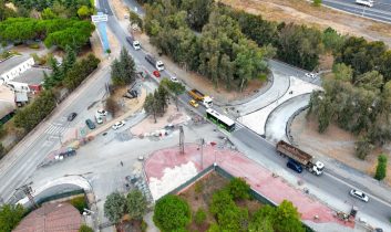 GTÜ Kavşağı yeni haliyle trafiği rahatlatacak