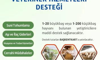 Güdül Belediye Başkanı Doğanay: Hayvancılık yapanlara Veterinerlik hizmeti vereceğiz