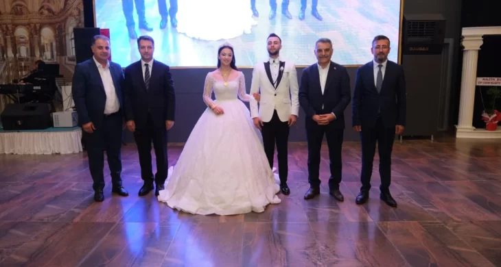Gülşehri Belediye Başkanı Şakir Yıldırım, oğlunun nikahını kıydı