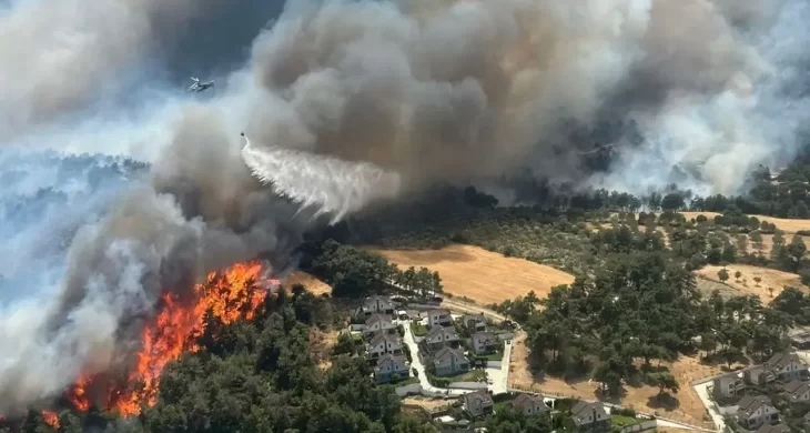 Çanakkale’deki orman yangınları kontrol altına alındı