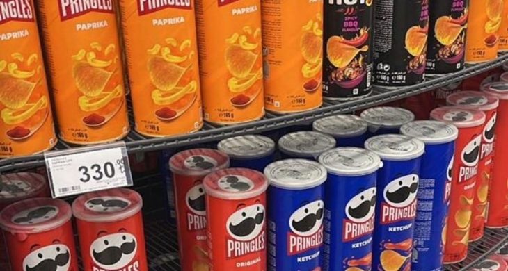 Pringles, Türkiye’ye geri döndü