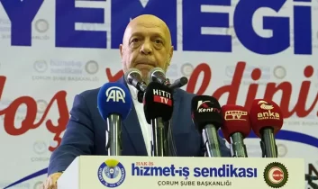HAK-İŞ Başkanı Mahmut Arslan Çorum’dan seslendi:  “Vergi Reformu şart”