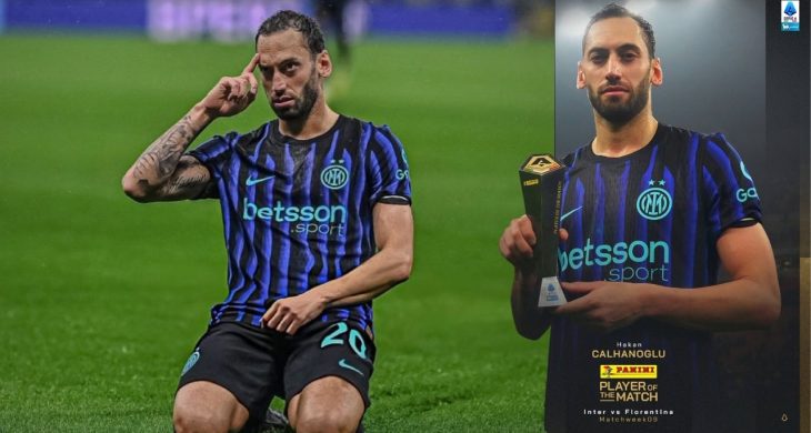 Hakan Çalhanoğlu gecenin yıldızı oldu: “Her zaman yaptığım gibi”