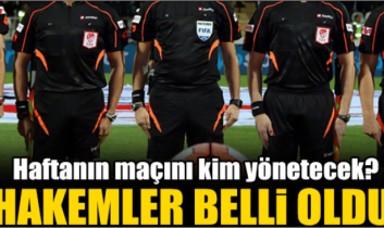 Aksaray’da oynanacak Ziraat Türkiye kupasındaki hakemler belli oldu