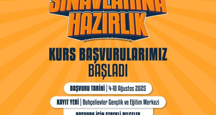 Haliliye Belediyesi duyurdu: Üniversiteye hazırlık kurs kayıtları başladı
