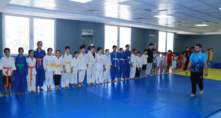 Sporun kalbi Haliliye’de atıyor: Minik judocular geleceğe hazırlanıyor