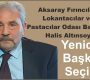 Halis Altınsoy Yeniden Başkan Seçildi
