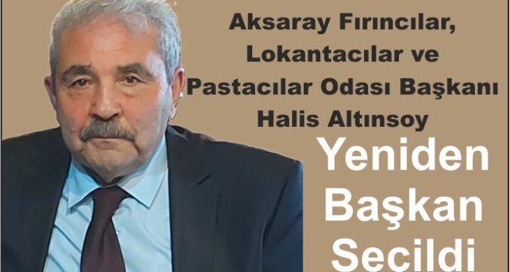 Halis Altınsoy Yeniden Başkan Seçildi