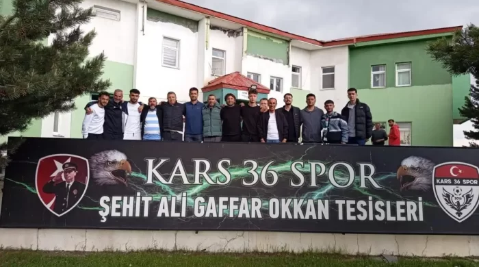 Harbiler36’dan Kars 36 Spor’a moral ziyareti: Hedef 3. Lig