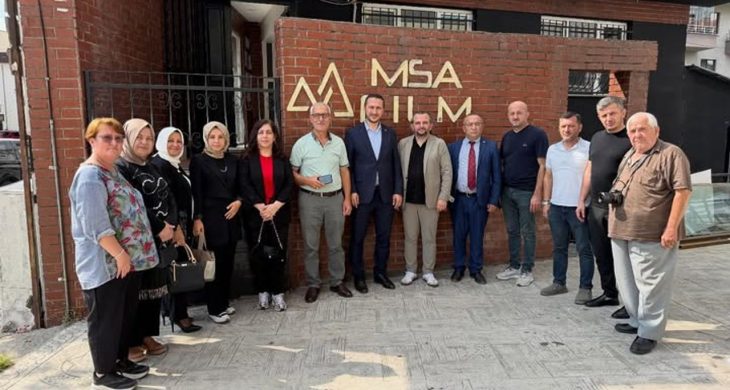 AK Parti Düzce İl Teşkilatı’ndan Düzce basınına anlamlı ziyaret