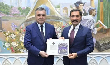Hatay Vali’si Mustafa Masatlı Özbekistan’da