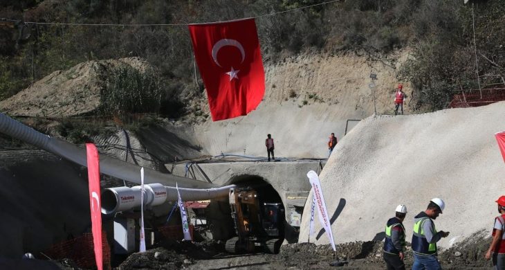 Hatay’da 11,2 kilometrelik dev atık su tüneli inşa ediliyor
