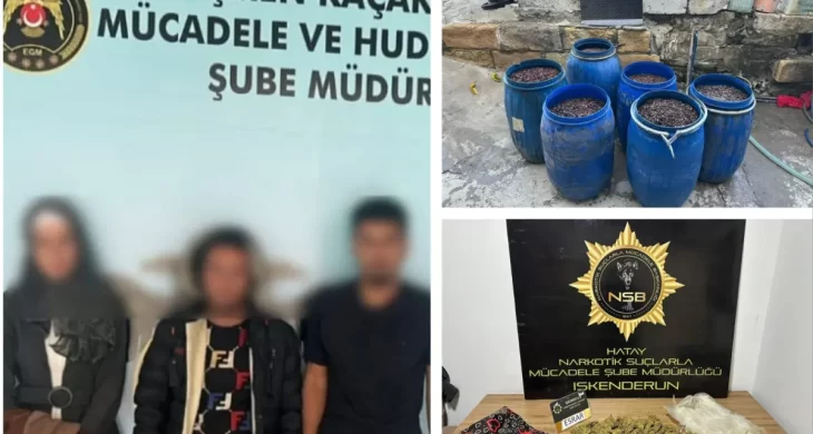 Hatay’da 6 şüpheli yakalandı