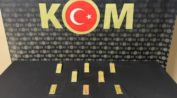 Hatay’da 8 kilo kaçak altın operasyonu