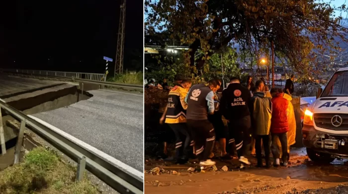 Hatay’da sel felaketi: Köprü çöktü, 1 kişi hayatını kaybetti