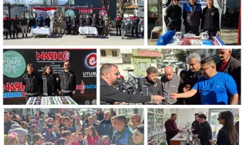 Hatay’da uyuşturucuya karşı bilgilendirme