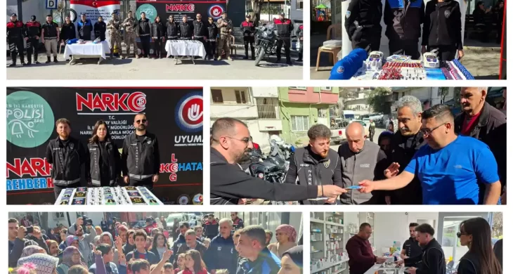 Hatay’da uyuşturucuya karşı bilgilendirme