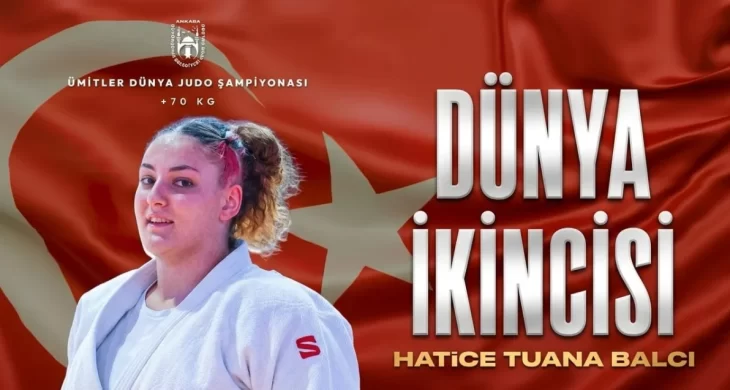 Hatice Tuana Balcı, Ümitler Dünya Şampiyonası’nda dünya ikincisi oldu