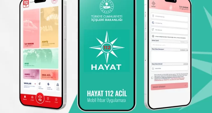 HAYAT 112’nin yeni logosunda “Koordinasyon Yıldızı” vurgusu