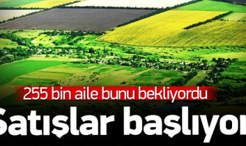 Hazine arazilerinin satışı başlıyor