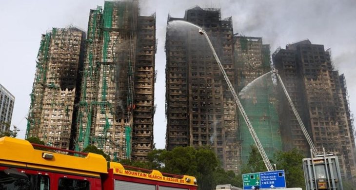 Hong Kong’da yangın faciasında ölü sayısı 55 oldu