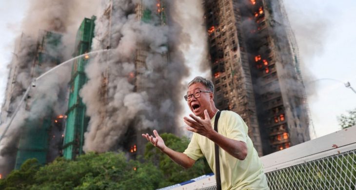 Hong Kong’daki site yangınında can kaybı 94’e çıktı