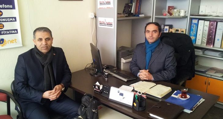 Milletvekili A.Adayı Dr. Sarıkaya Gazetemizi Ziyaret etti