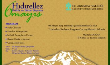 Hıdırellez Coşkusu Sümrü Yaylası’nda