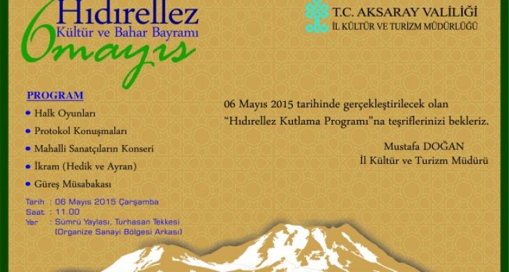 Hıdırellez Coşkusu Sümrü Yaylası’nda